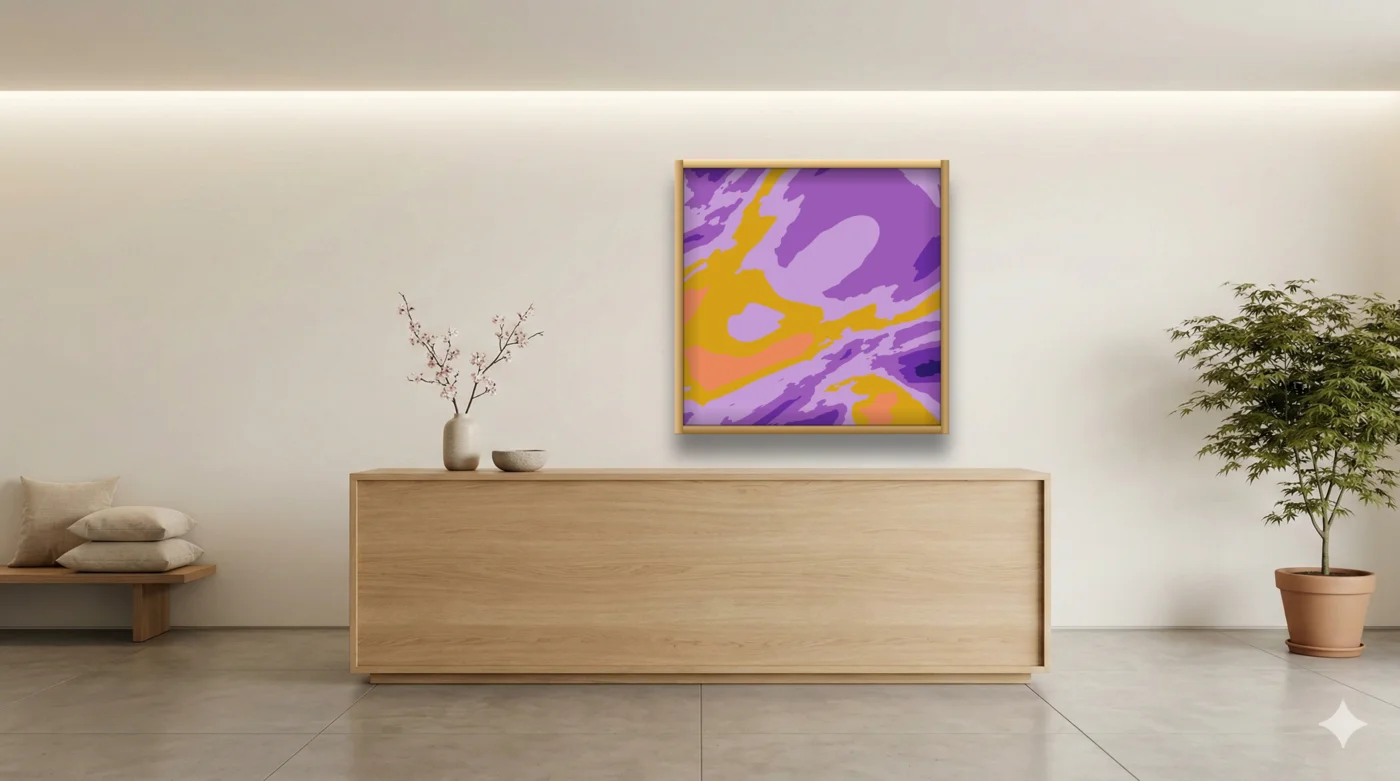 Japandi hotel setting