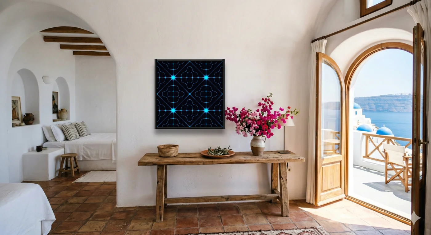 Mediterran hotel setting