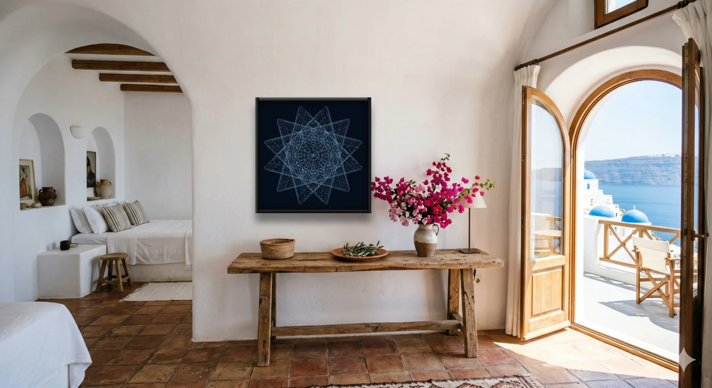 Mediterran hotel setting