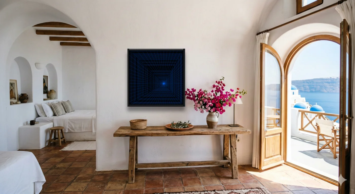 Mediterran hotel setting