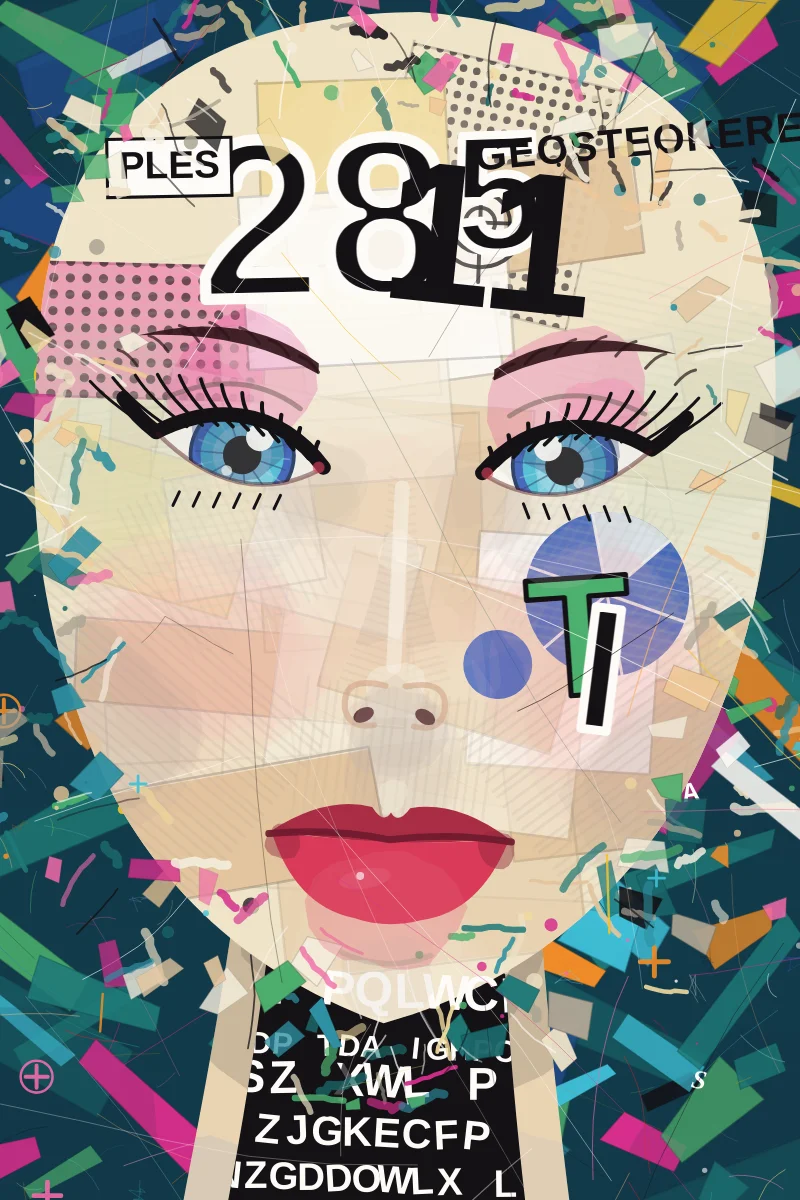Collage Muse — generative artwork by Lumen & Logic