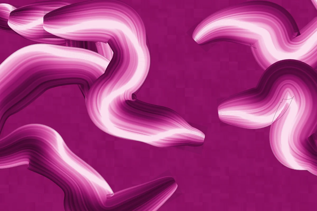 Combed Silk — generative artwork by Lumen & Logic