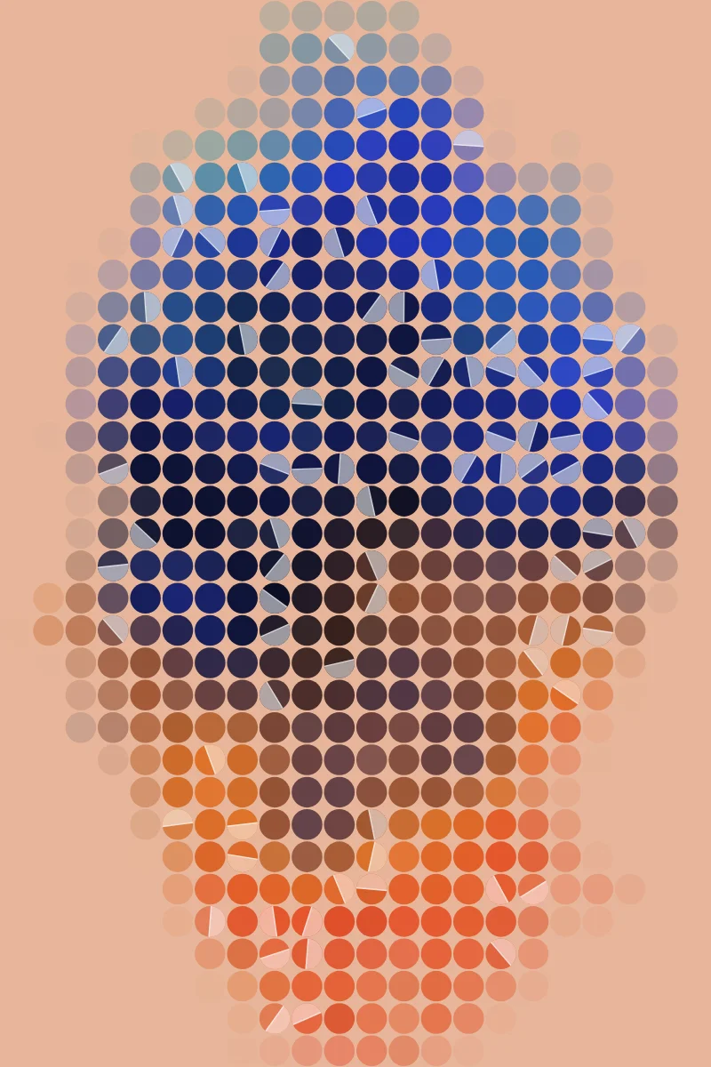 Dot Bloom — generative artwork by Lumen & Logic