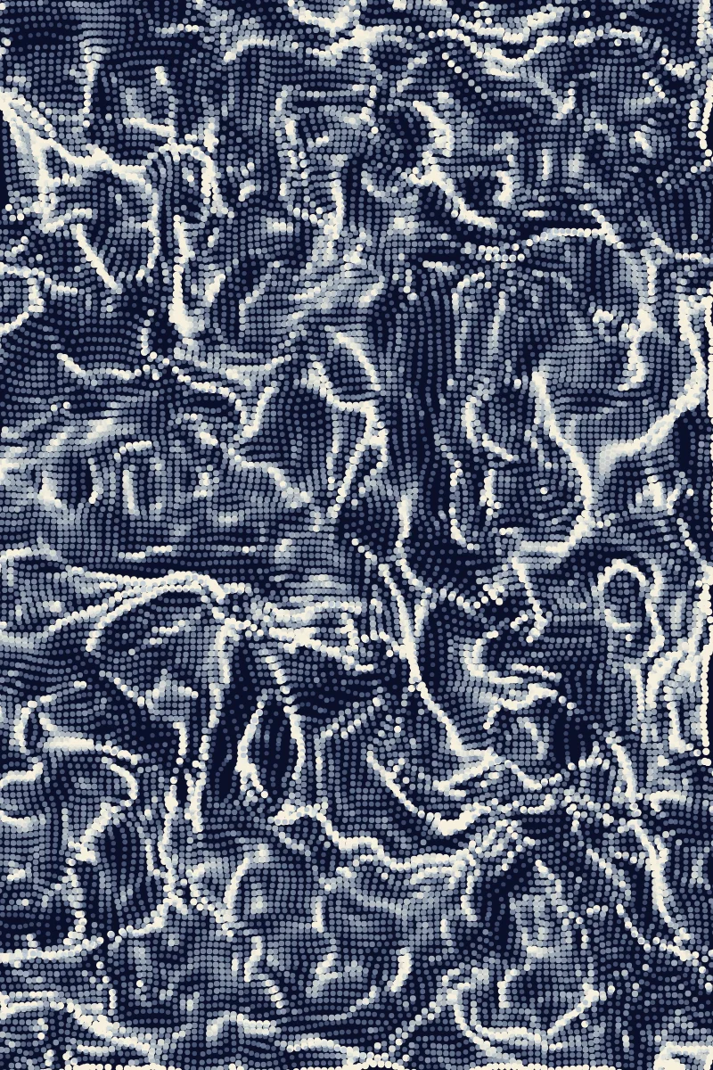 Flux Grid — generative artwork by Lumen & Logic