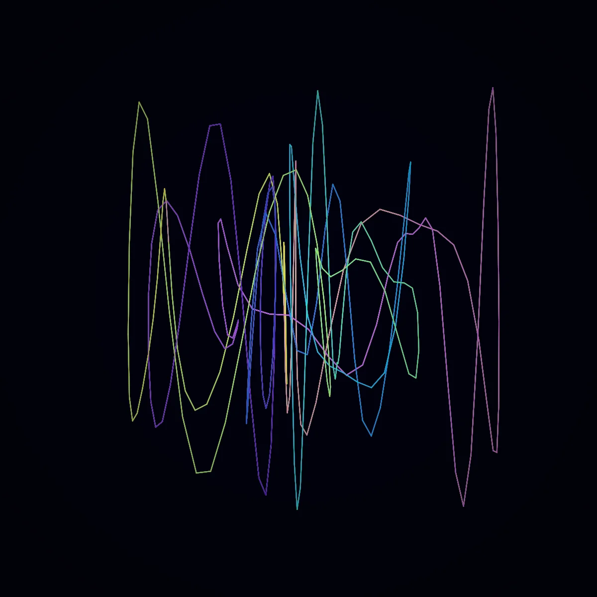 Fourier — generative artwork by Lumen & Logic