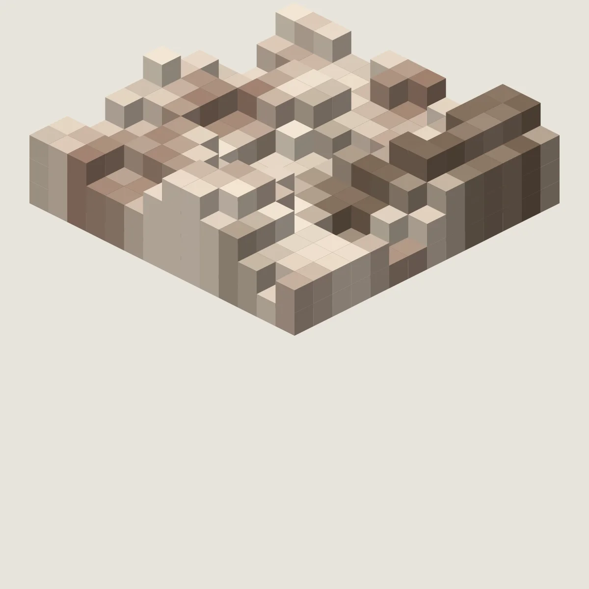 Iso Blocks — generative artwork by Lumen & Logic