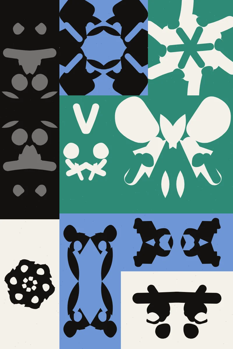 Lino Quilt — generative artwork by Lumen & Logic