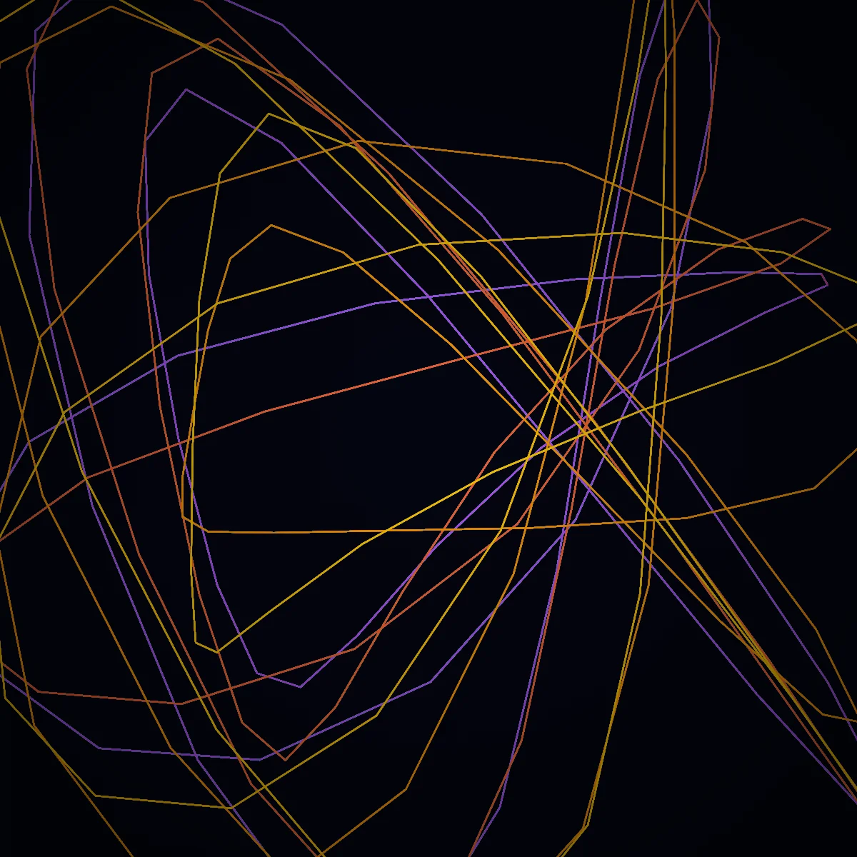 Lissajous — generative artwork by Lumen & Logic