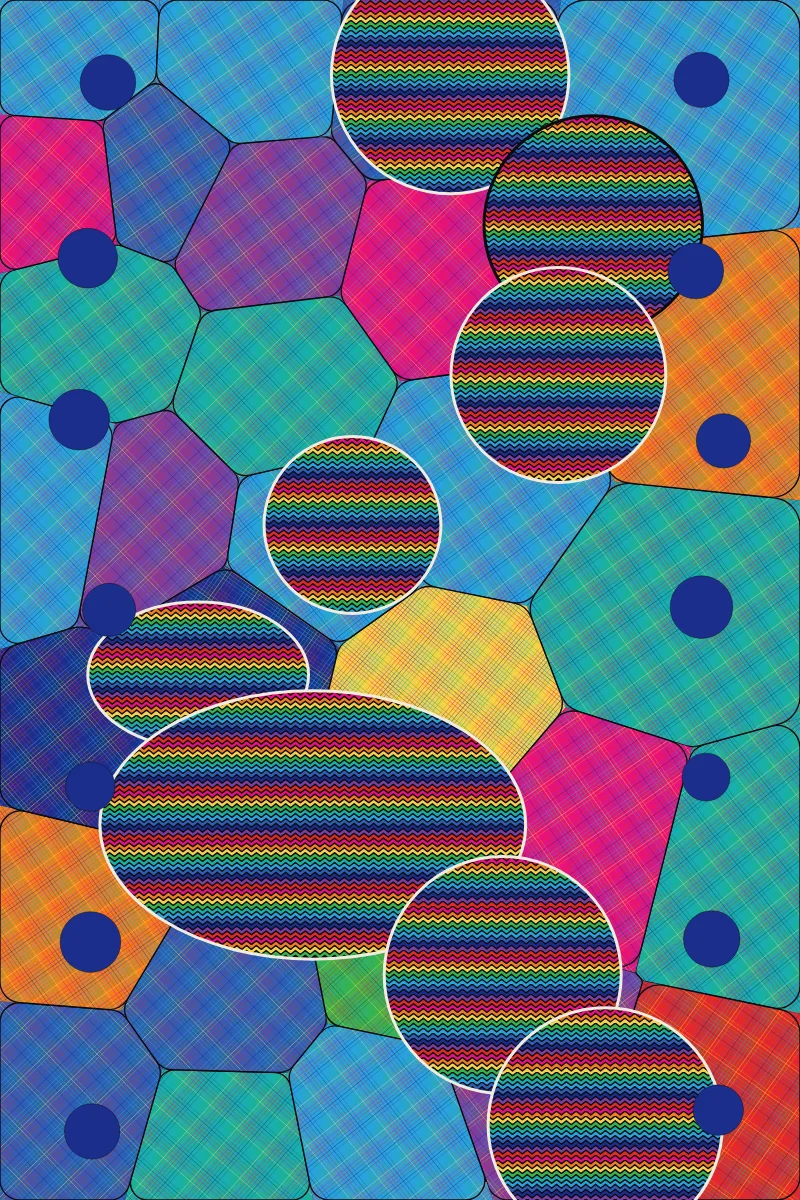 Net Quilt — generative artwork by Lumen & Logic