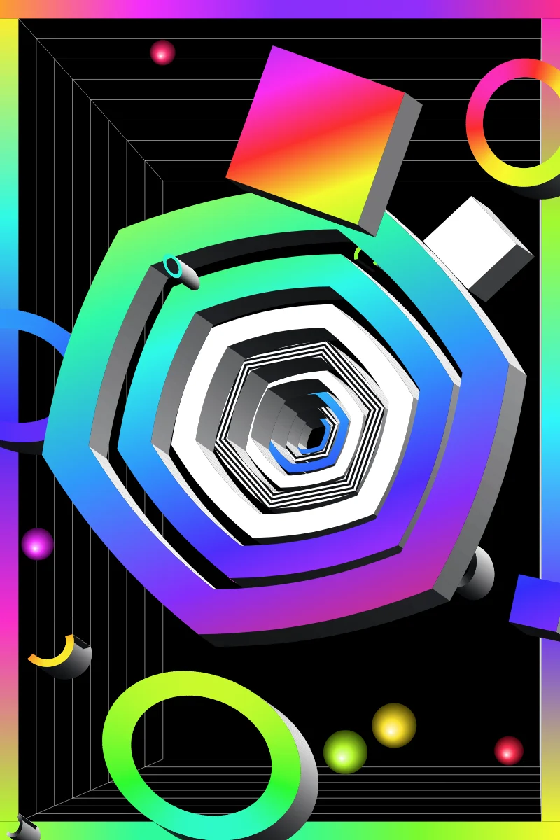 Oculus — generative artwork by Lumen & Logic