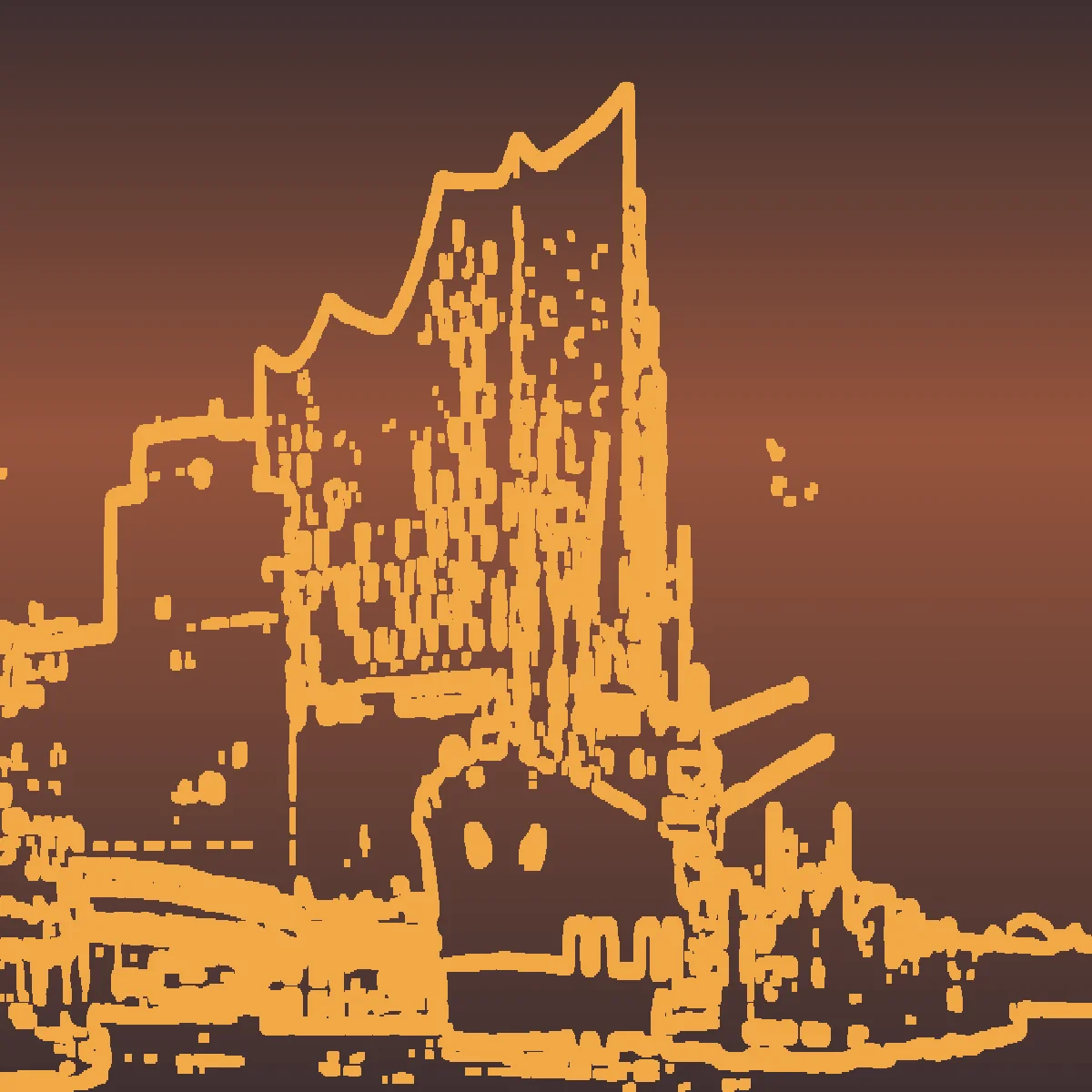 Outline — generative artwork by Lumen & Logic