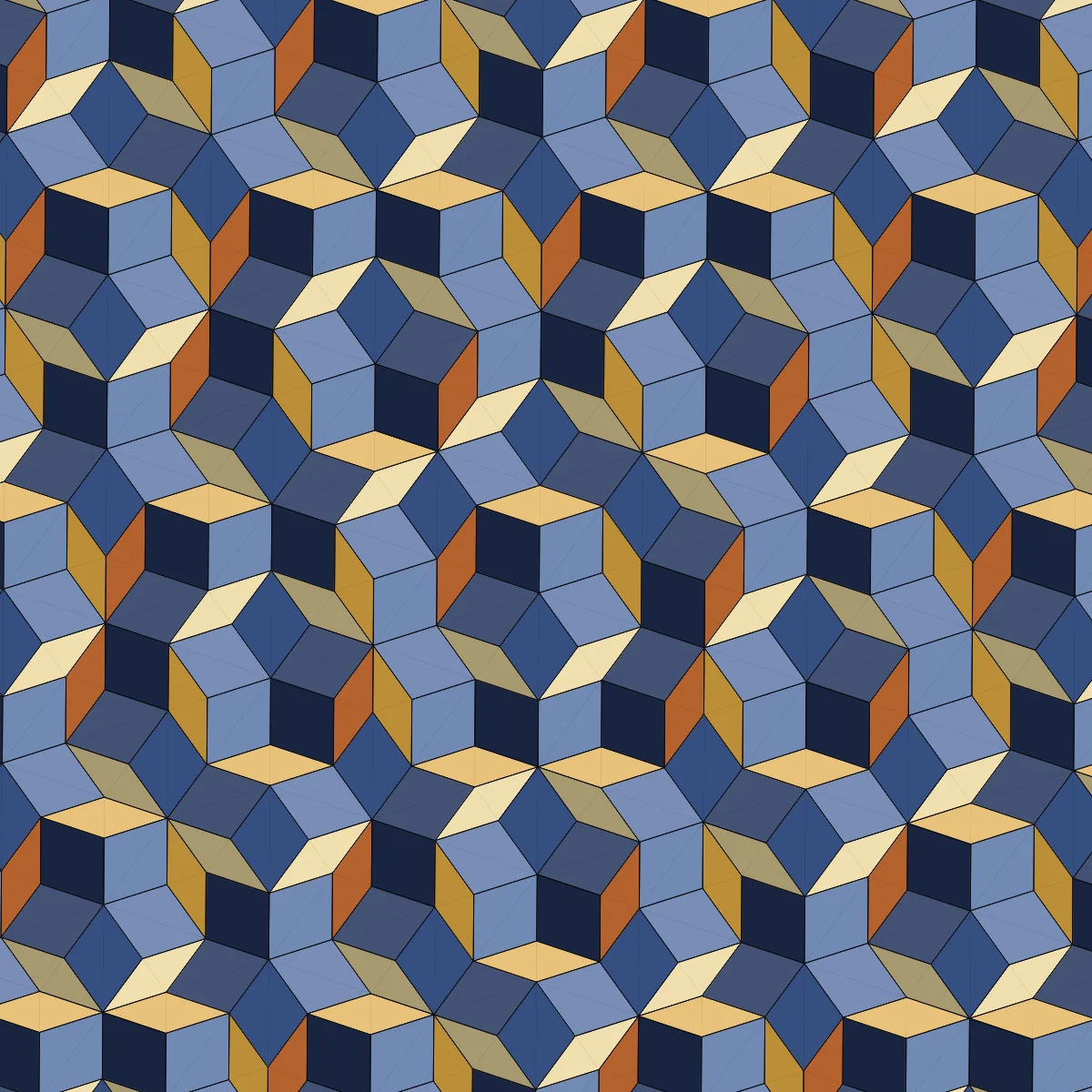 Penrose — generative artwork by Lumen & Logic