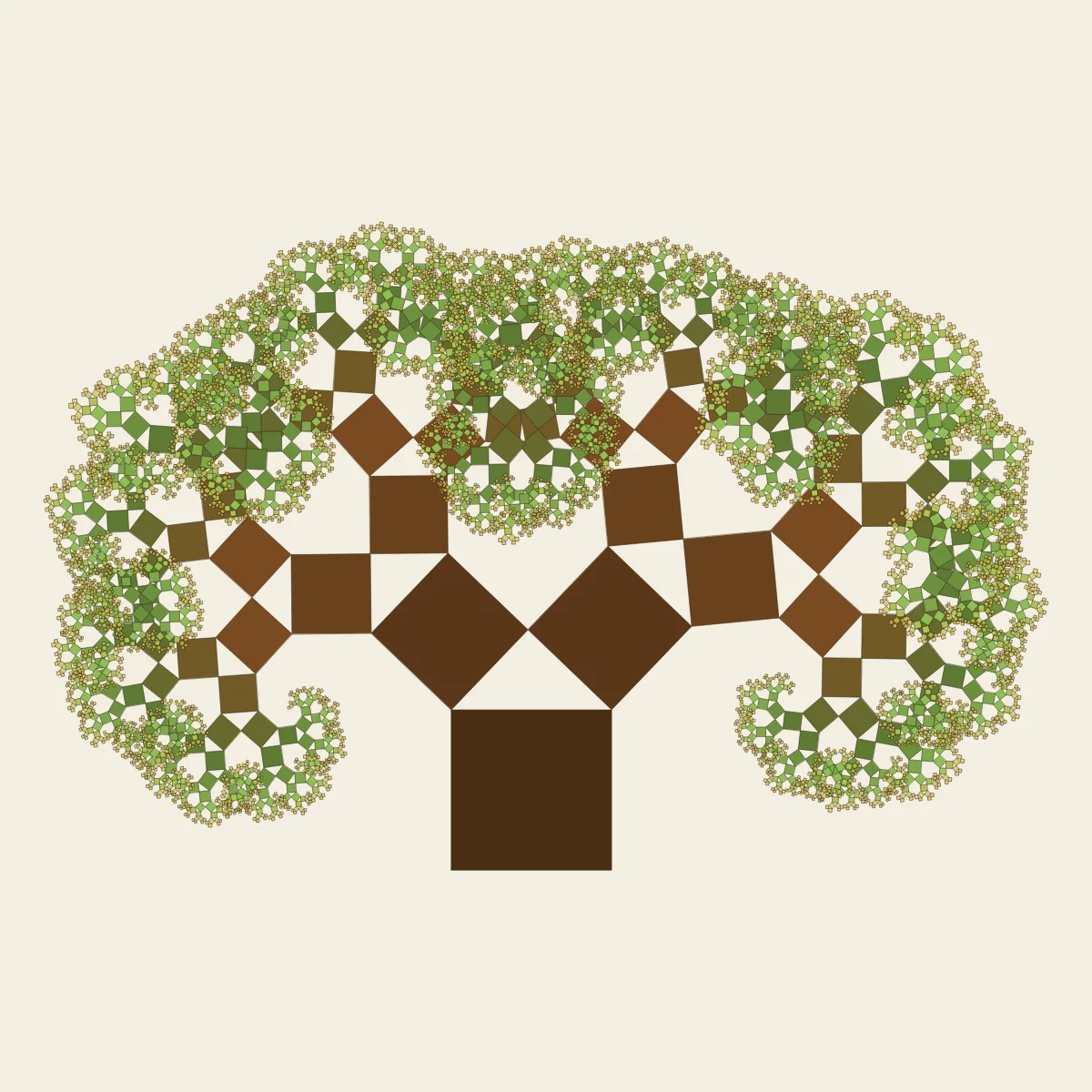 Pythagoras — generative artwork by Lumen & Logic