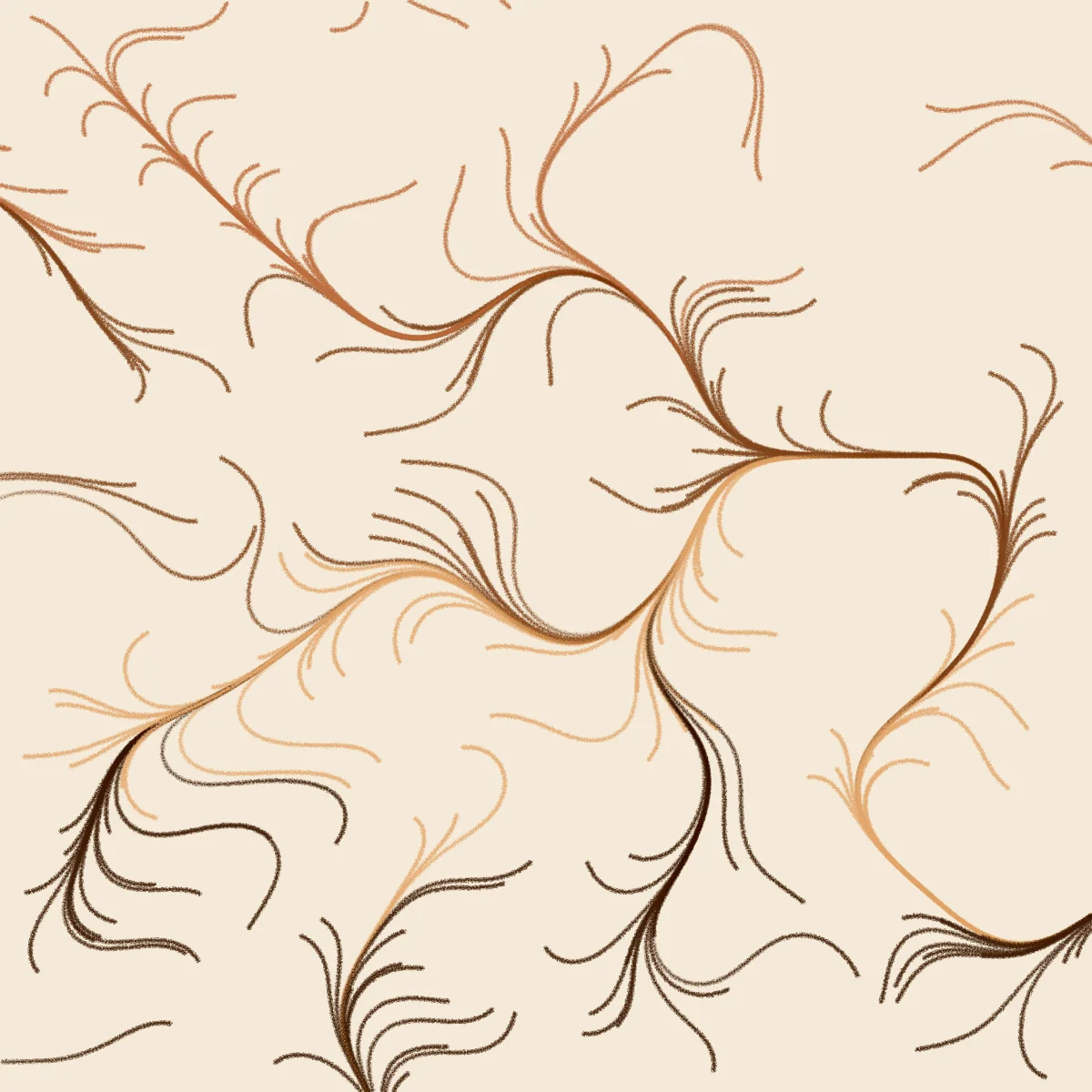 Sand Lines — generative artwork by Lumen & Logic