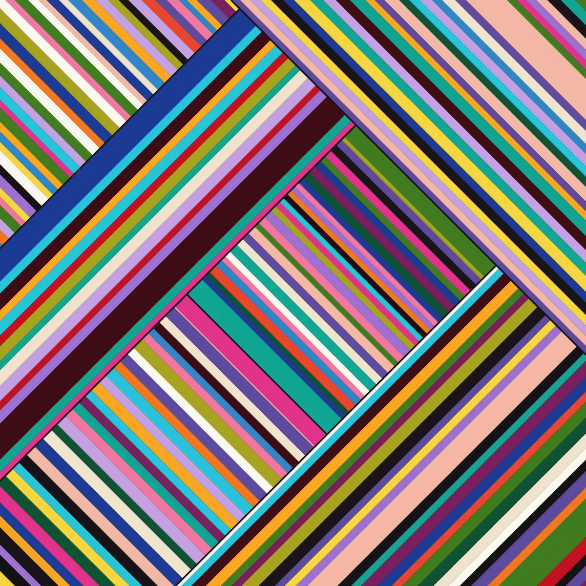 Selvage — generative artwork by Lumen & Logic