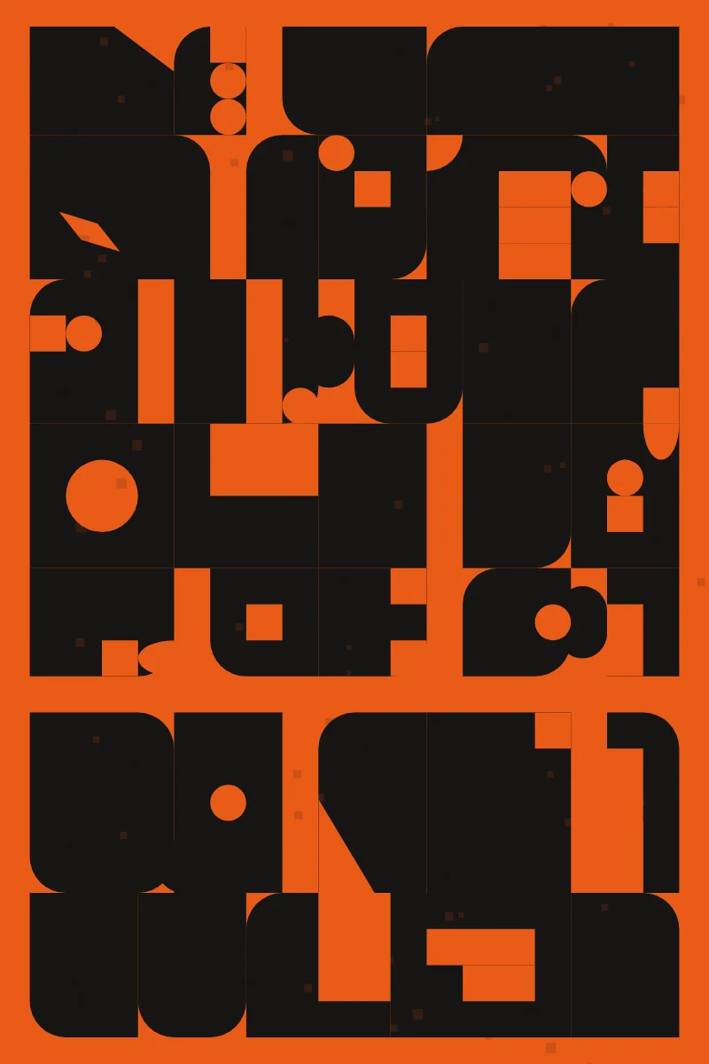 Slab Cipher — generative artwork by Lumen & Logic