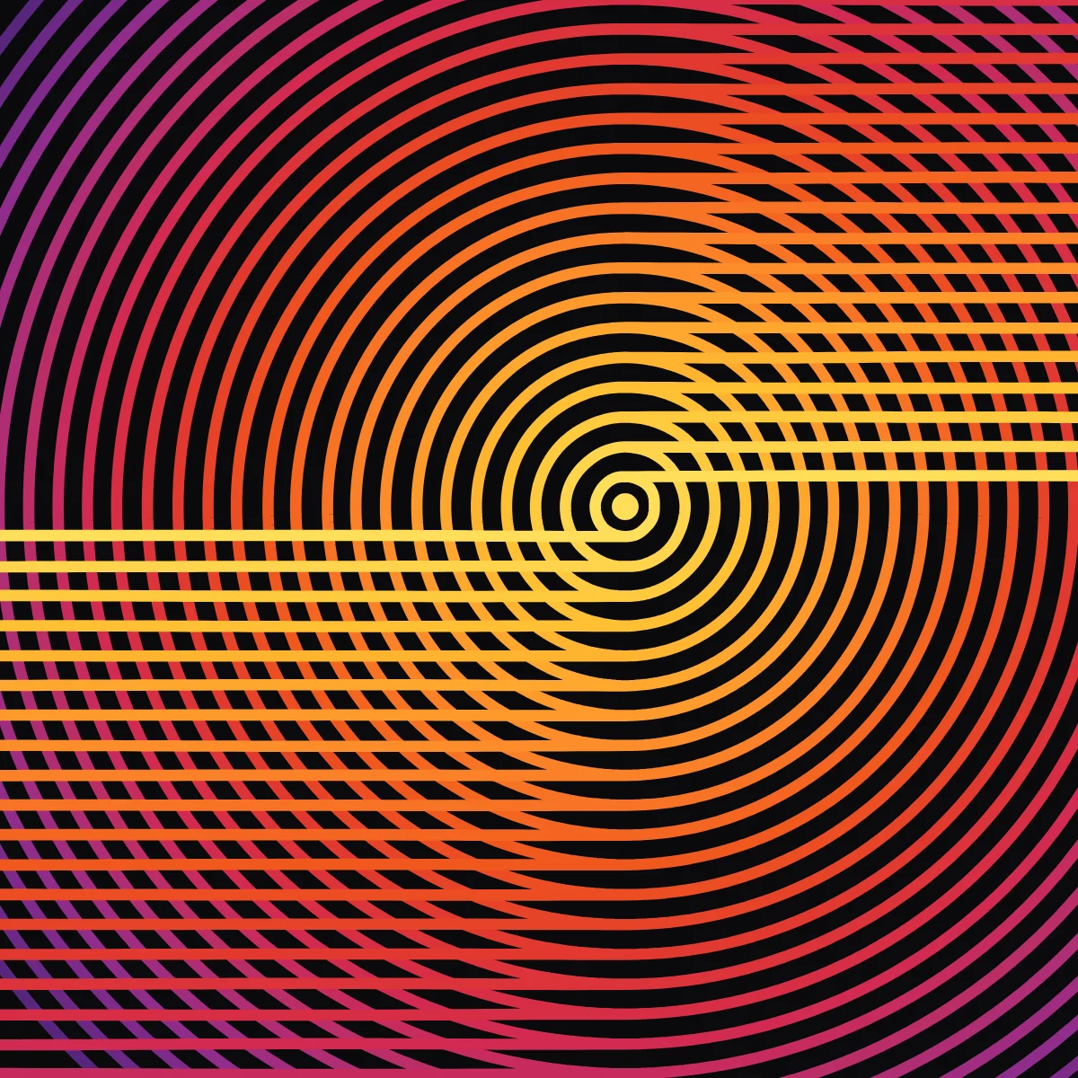 Solar Groove — generative artwork by Lumen & Logic
