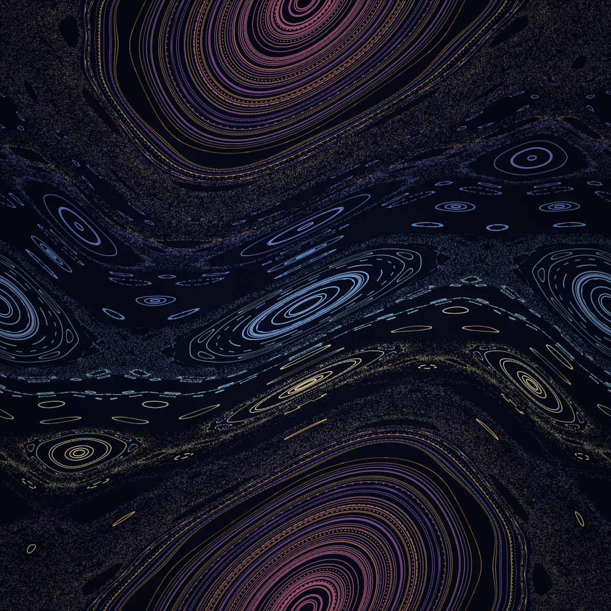 Standard Map — generative artwork by Lumen & Logic