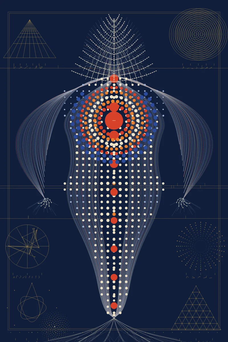Subtle Body — generative artwork by Lumen & Logic