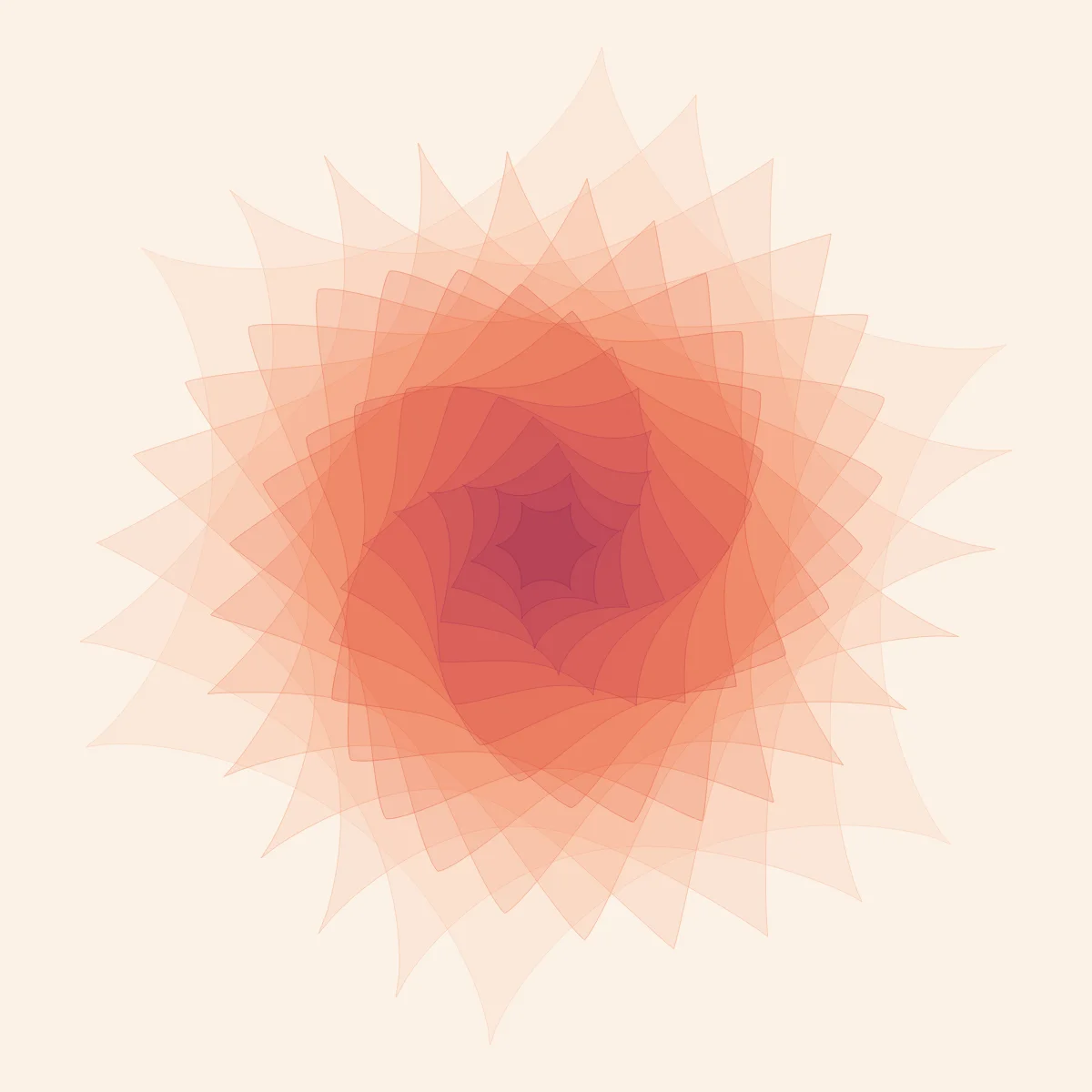 Superformula — generative artwork by Lumen & Logic