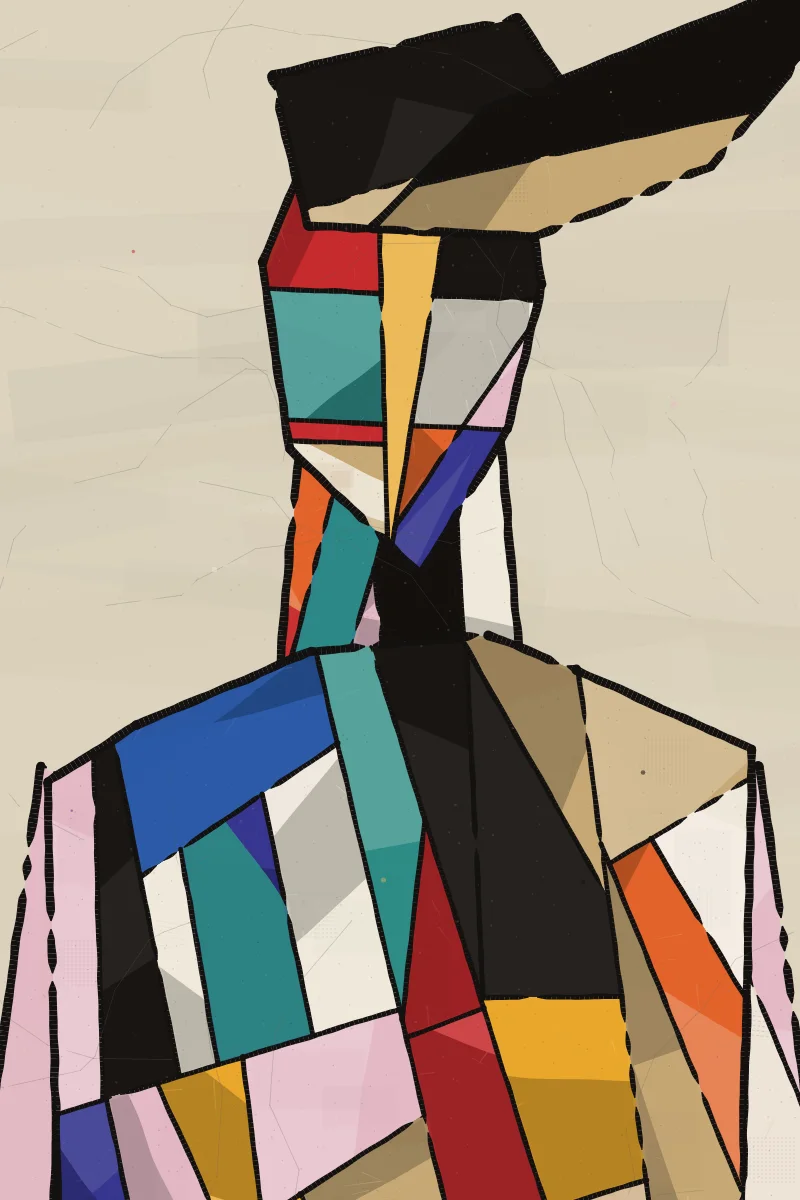 Torn Effigy — generative artwork by Lumen & Logic