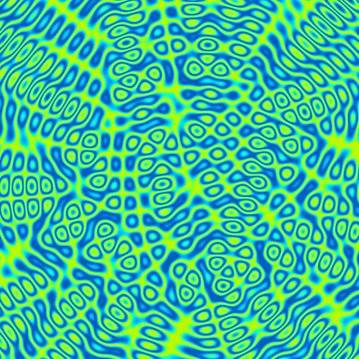 Wave Interference — generative artwork by Lumen & Logic