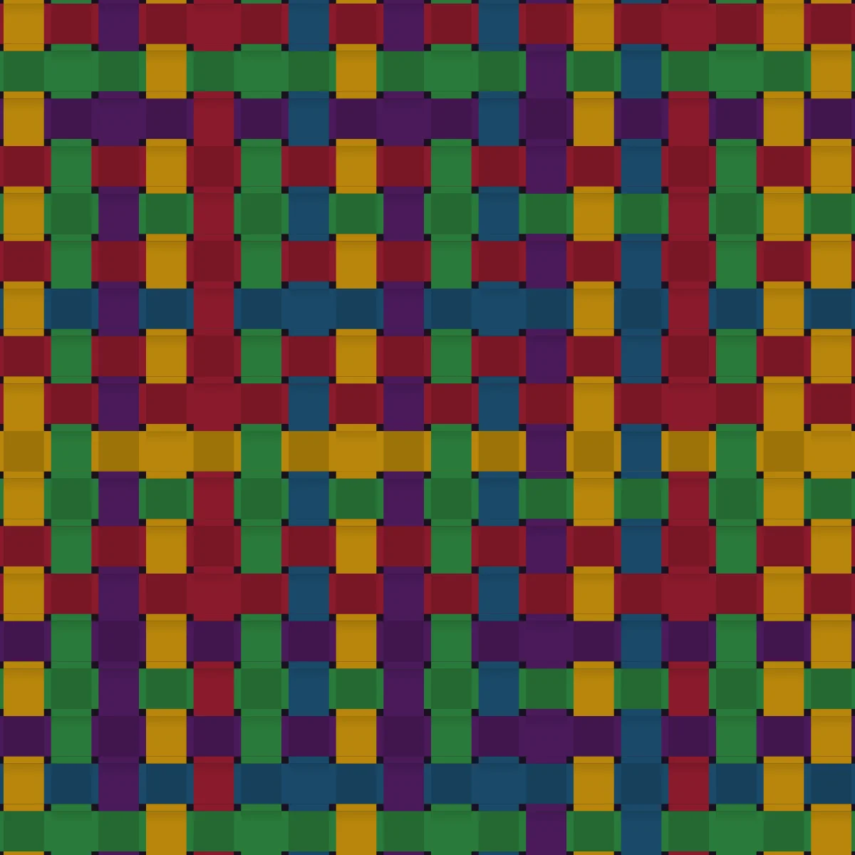Woven — generative artwork by Lumen & Logic