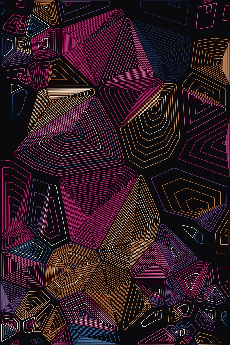 Yarn Coil — generative artwork by Lumen & Logic